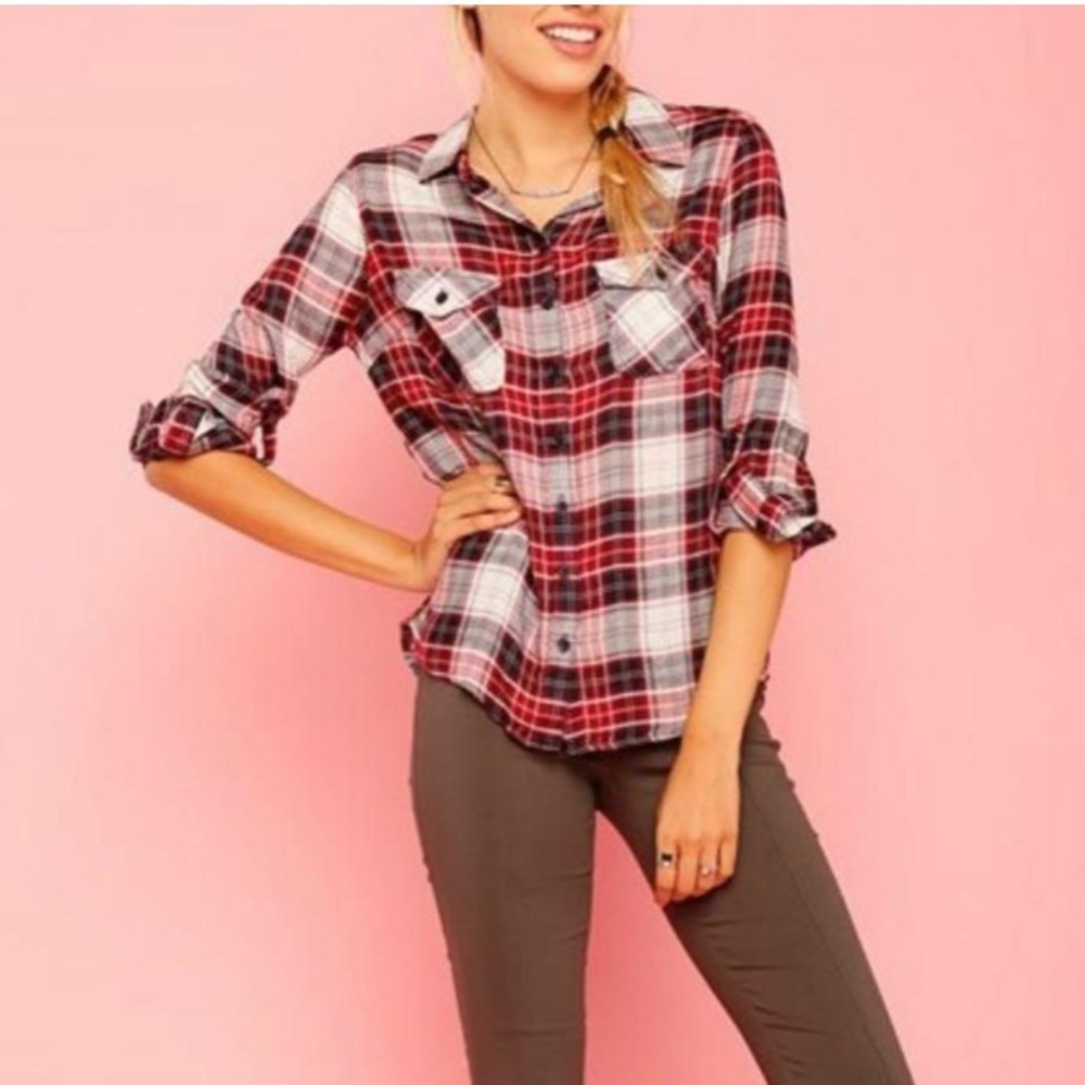 Timing Button Down Flannel - image 1